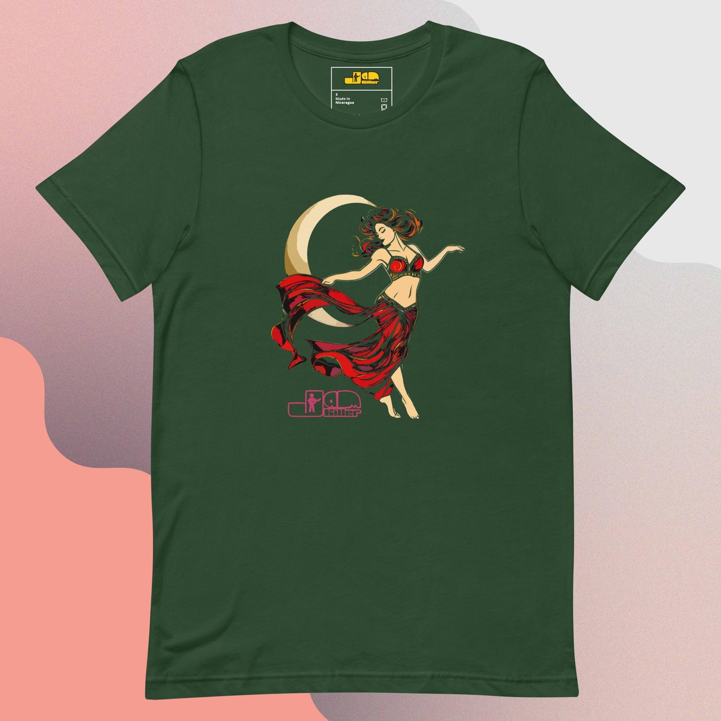 Red Moon Dance (Pink Logo) Jam Killer T-shirt