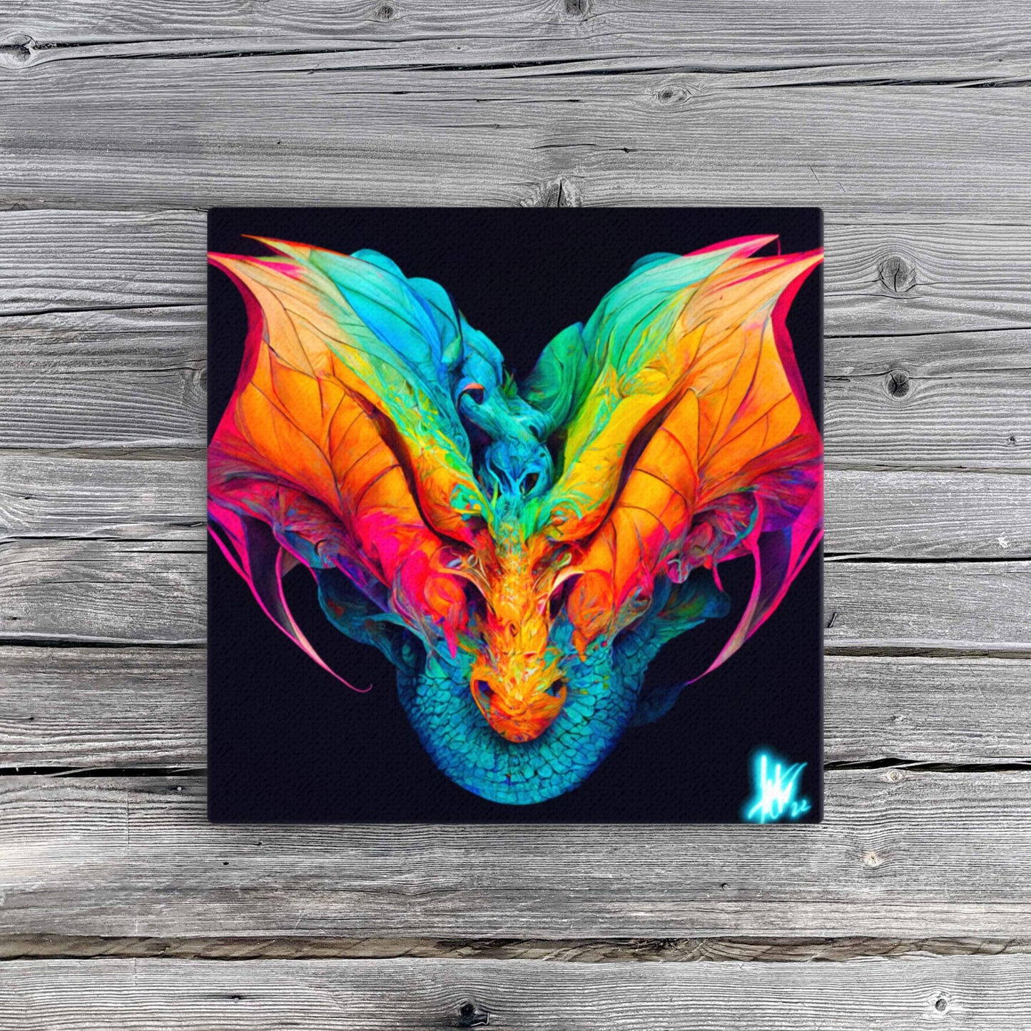 Dragon Heart Canvas Print Jam Killer Gear