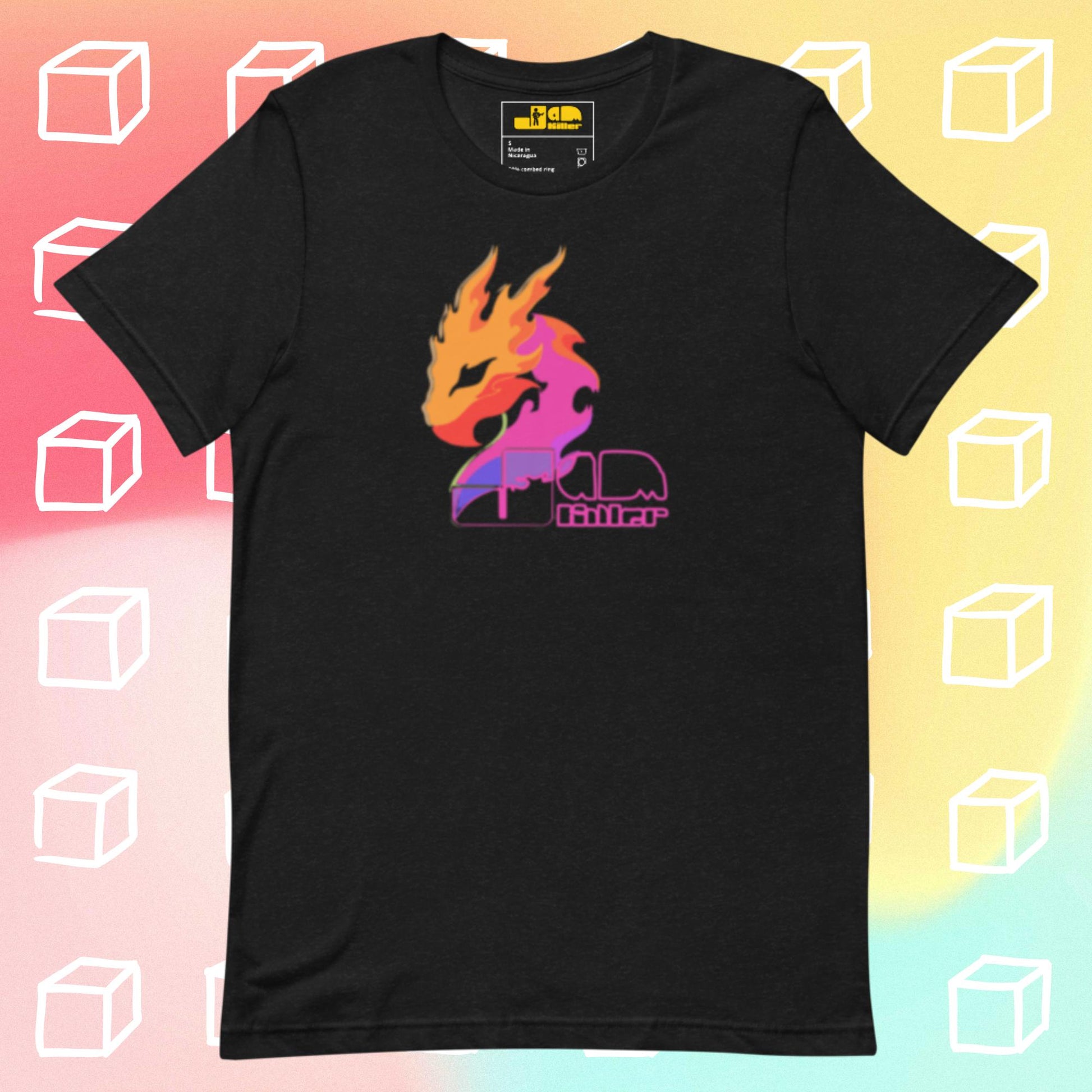 Jam Killer Dragon T-shirt Retro Smooth Vibes